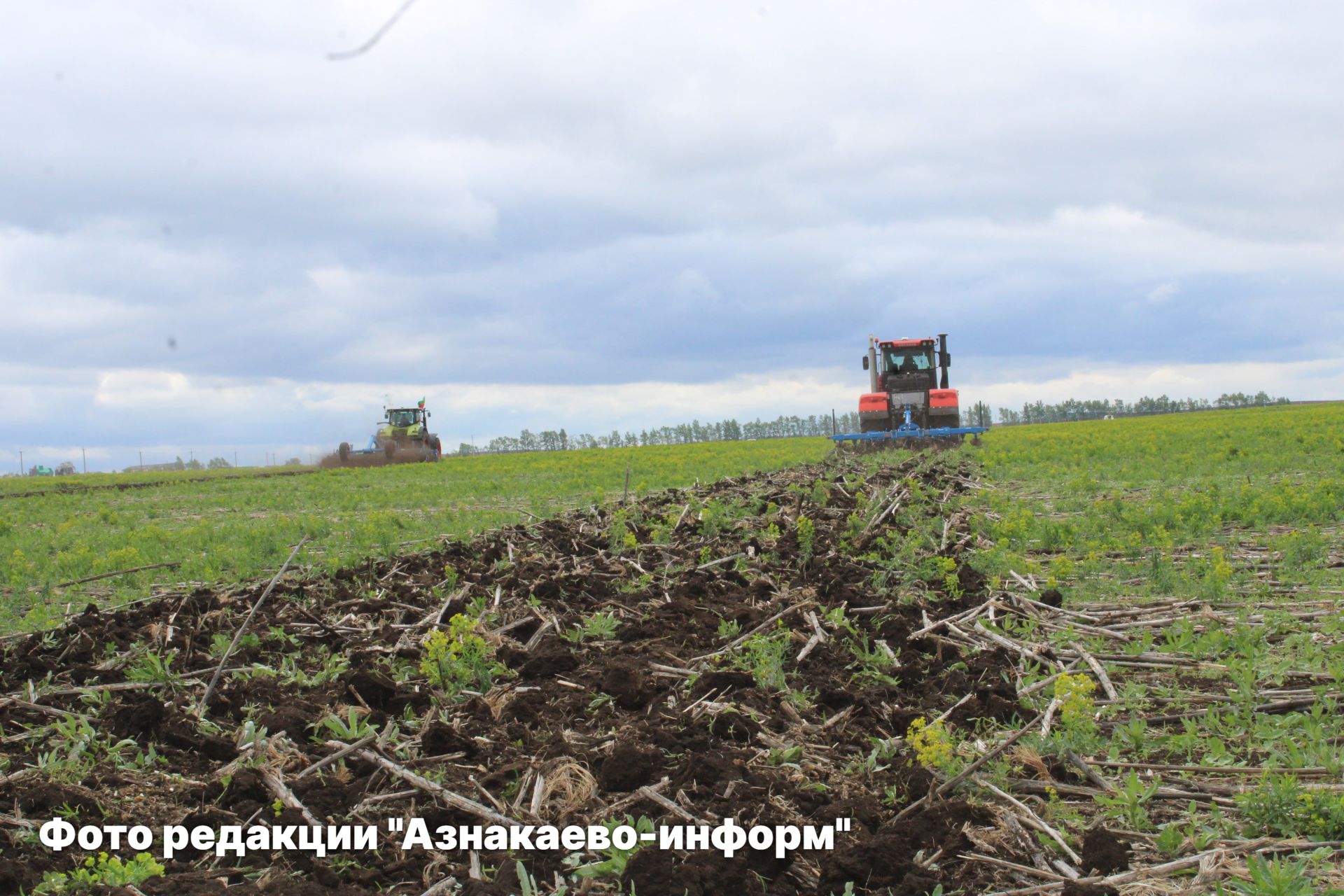 Азнакаевские пахари испытали своё мастерство