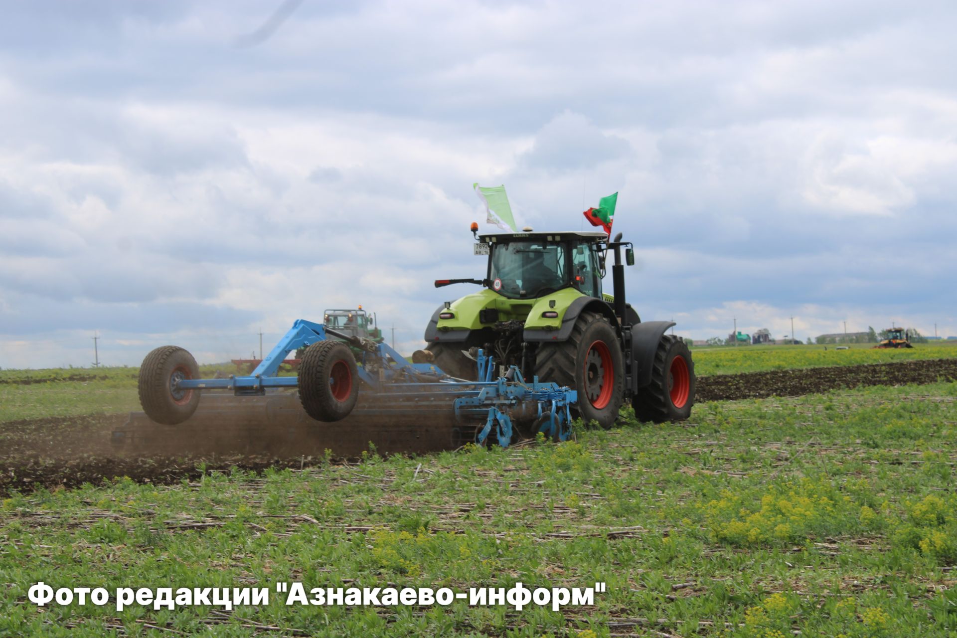 Азнакаевские пахари испытали своё мастерство