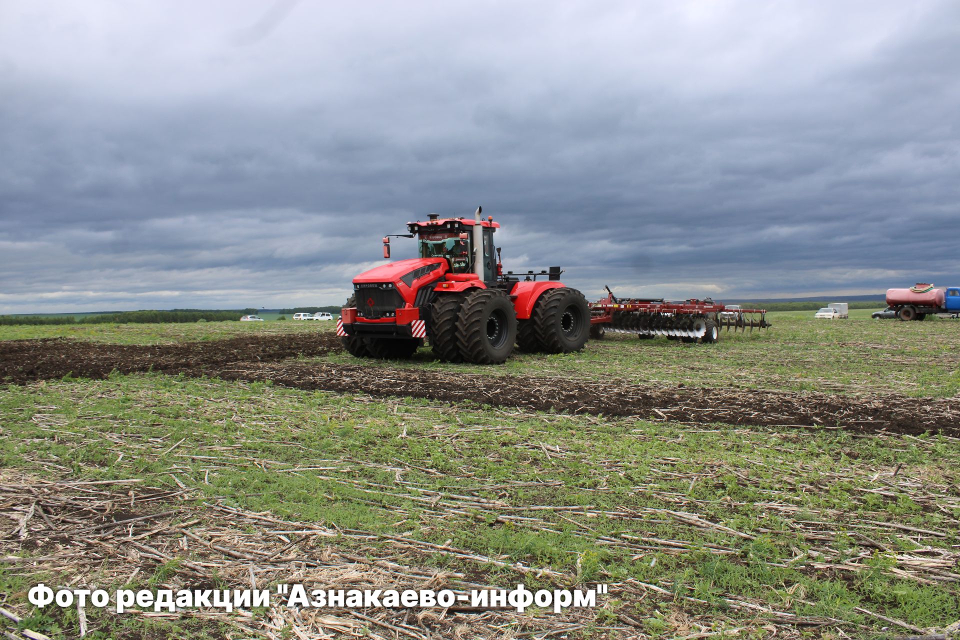Азнакаевские пахари испытали своё мастерство