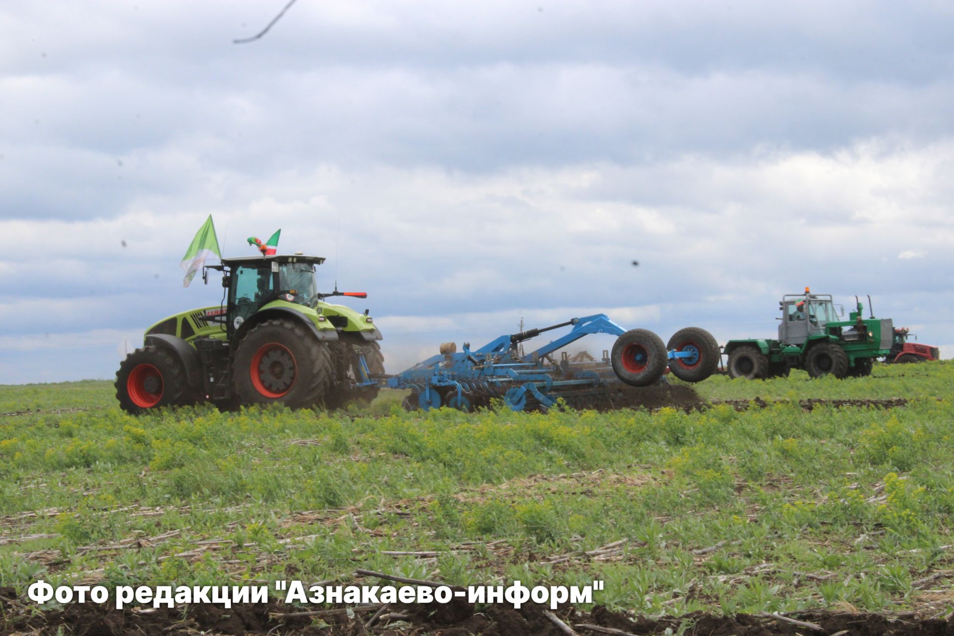Азнакаевские пахари испытали своё мастерство