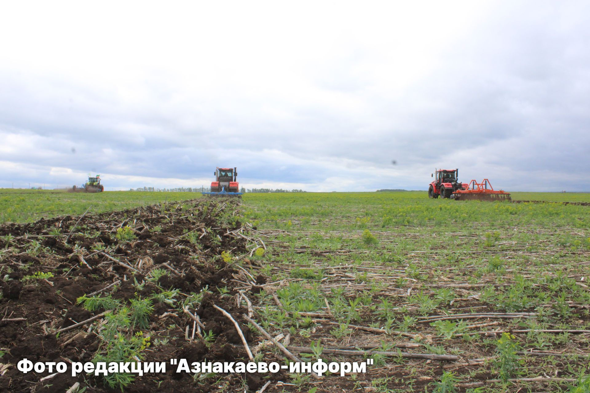 Азнакаевские пахари испытали своё мастерство