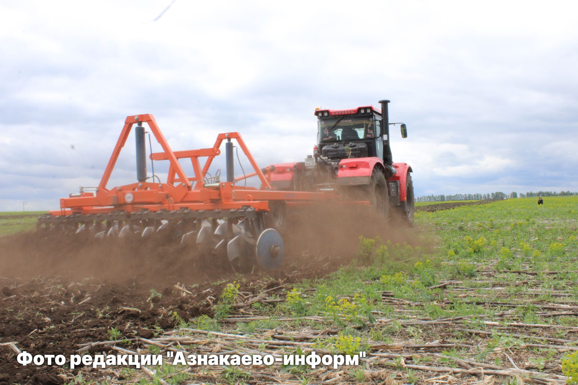 Азнакаевские пахари испытали своё мастерство