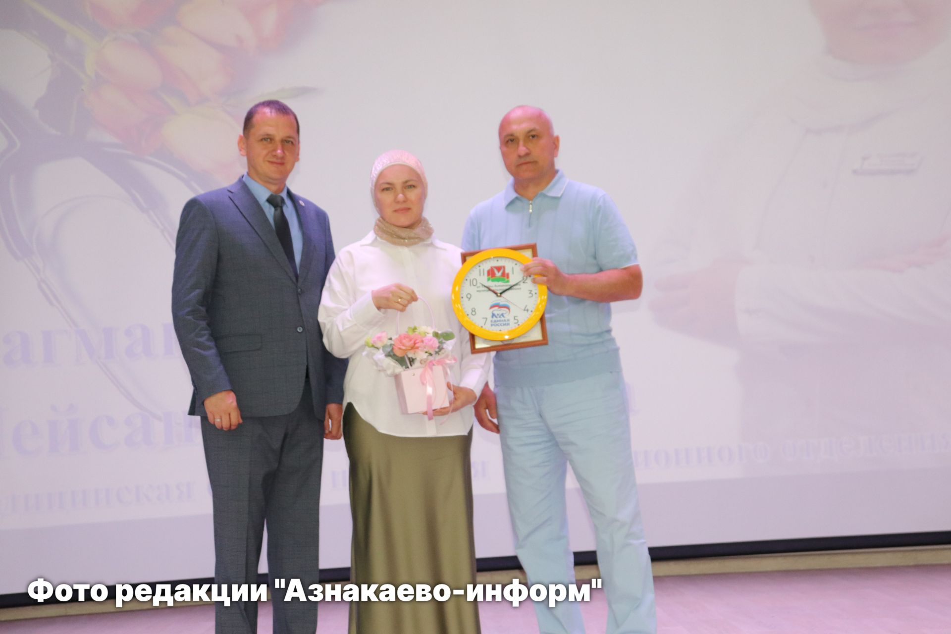 В Азнакаево чествовали медицинских работников