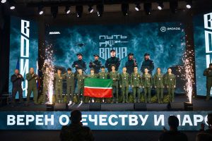 Татарстанская команда взяла серебро на чемпионате «Путь ВОИНа»