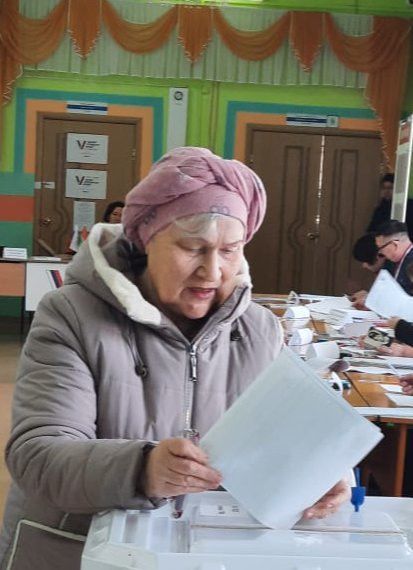 Ветераны Азнакаевского района активно участвуют в выборах