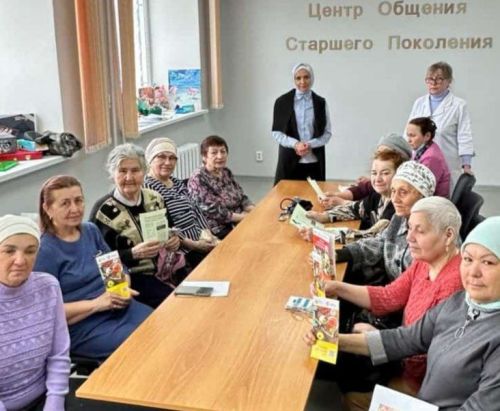 Старшее поколение города Азнакаево заботится о своем здоровье