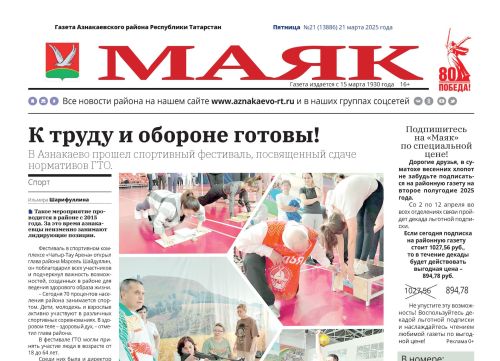 «Маяк» — 21.03.2025 яңалыкларына күзәтү