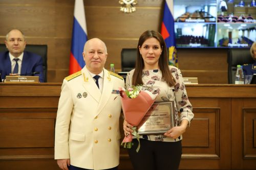 Хезмәттәшебез ТР Прокуроры Рәхмәт хатына лаек булды