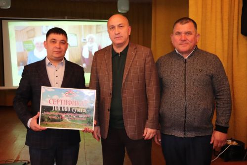 Азнакай районының Октябрь Бүләк авылы 100 еллык юбилеен билгеләп узды