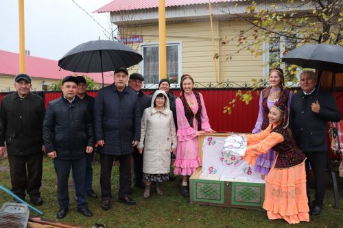 Азнакай районының Октябрь Бүләк авылы 100 еллык юбилеен билгеләп узды