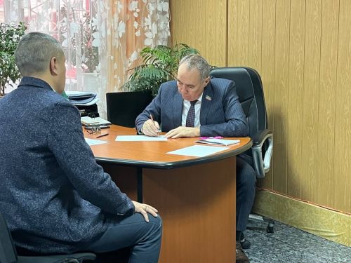 Азнакайлыларны депутат Таһир Һадиев кабул итте