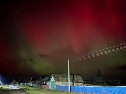 Невероятно красивое явление в небе над Азнакаево