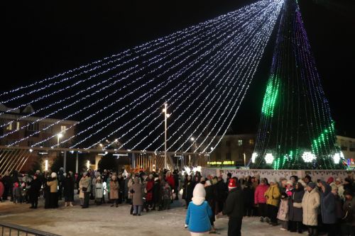 Открытие центральной новогодней елки
