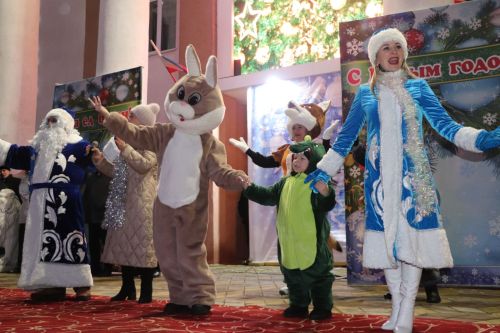 Открытие центральной новогодней елки