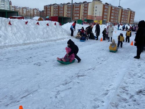 Юные спортсмены Азнакаево состязались на зимней олимпиаде