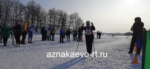 Азнакайда авыл җирлекләре арасында чаңгы ярышы үтте