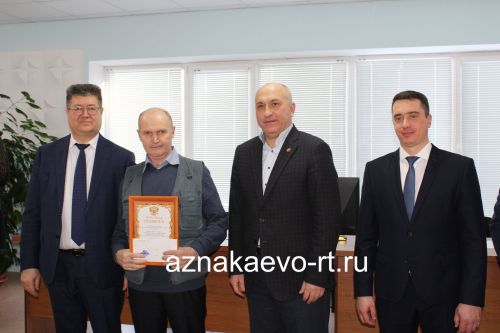 На собрании трудового коллектива Азнакаевского предприятия тепловых сетей подвели итоги работы