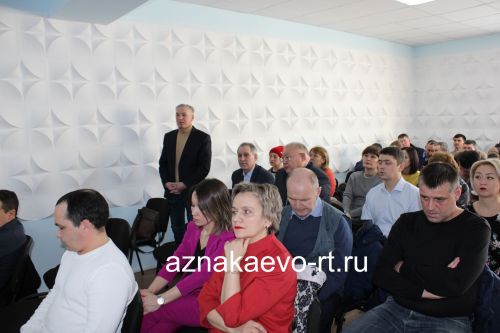 На собрании трудового коллектива Азнакаевского предприятия тепловых сетей подвели итоги работы