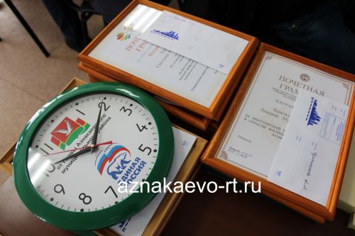 На собрании трудового коллектива Азнакаевского предприятия тепловых сетей подвели итоги работы