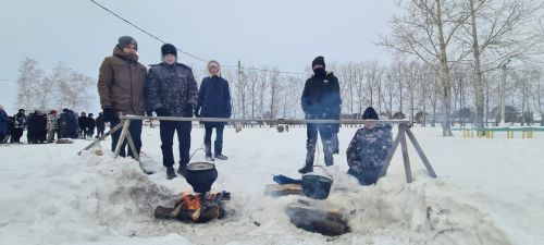 Җиңү бистәсе мәктәбе укучылары “Зарница” уенында катнашты