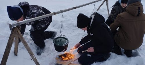 Җиңү бистәсе мәктәбе укучылары “Зарница” уенында катнашты