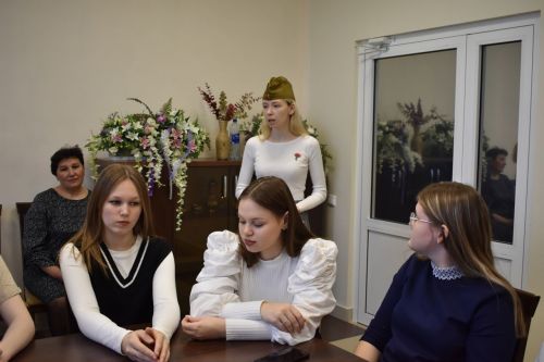 Азнакаевским школьникам рассказали о подвигах солдат, женщин-фронтовиков в годы Великой Отечественной войны