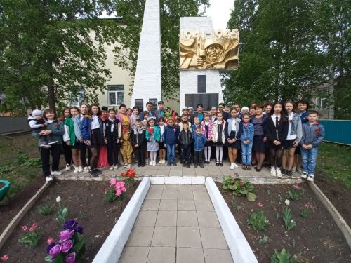 Татшуган Бөек Җиңүнең 78 еллыгын билгеләп үтте