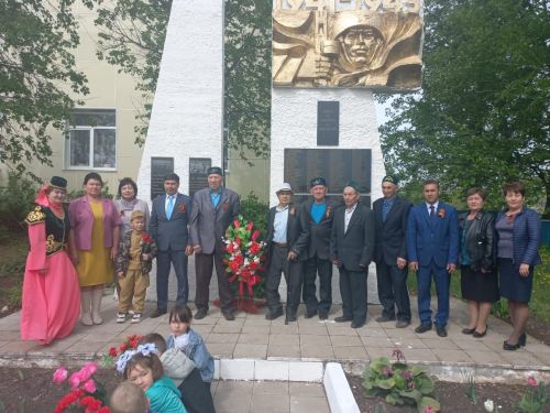 Татшуган Бөек Җиңүнең 78 еллыгын билгеләп үтте