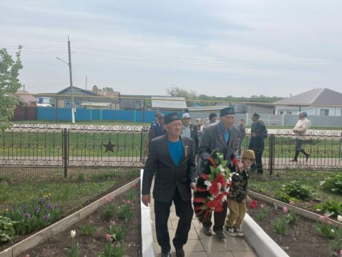 Татшуган Бөек Җиңүнең 78 еллыгын билгеләп үтте