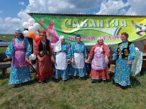 Илбәк Сабан туе милли бизәкләргә бай булды