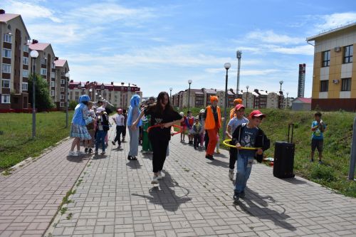 В Азнакаево дети совершили путешествие в страну здоровья