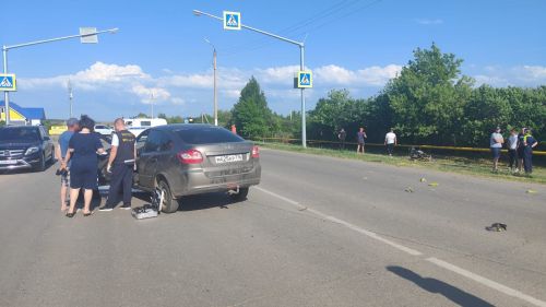 Азнакайда мотоцикл катнашында юл-транспорт һәлакәте булды