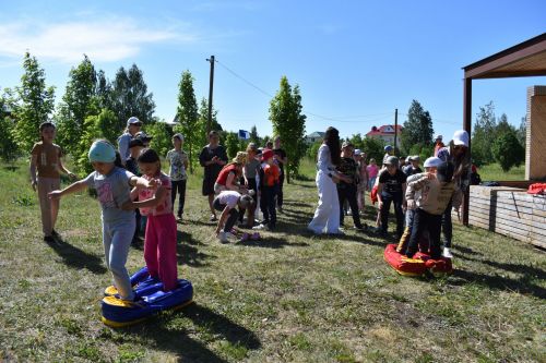 В Азнакаево прошел малый Сабантуй