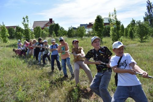 В Азнакаево прошел малый Сабантуй