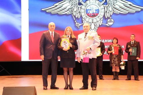 В Азнакаево чествовали сотрудников органов внутренних дел