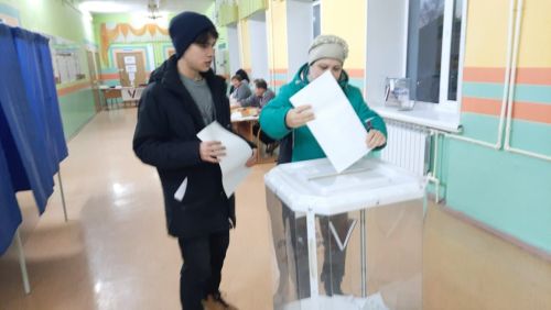 Азнакайда сайлауларның беренче көнендә халыкның 47 проценты тавыш биргән