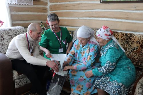 100-летняя Тагира Асанова из Азнакаево: “Я выбираю с пожеланиями благополучия стране”