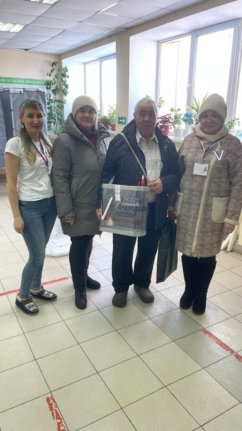 Азнакай районы ветераннары  сайлауларда актив катнашалар