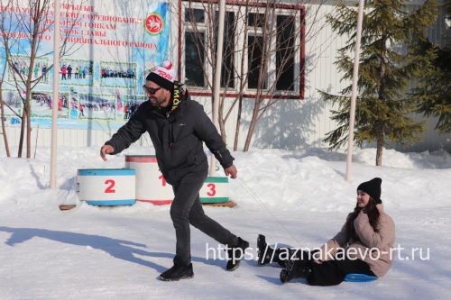 Азнакайда күңелле бәйге программасы үтте