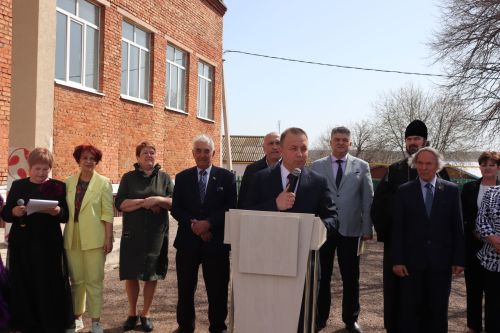 Азнакай районында Нилов Степан Сергеевичның 100 яше тулу уңаеннан  истәлек тактасын ачу тантанасы узды