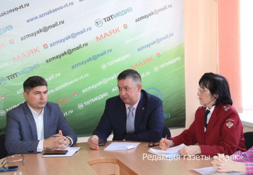 В редакции газеты «Маяк» обсудили вопросы охраны здоровья населения