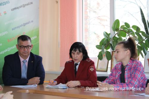 В редакции газеты «Маяк» обсудили вопросы охраны здоровья населения