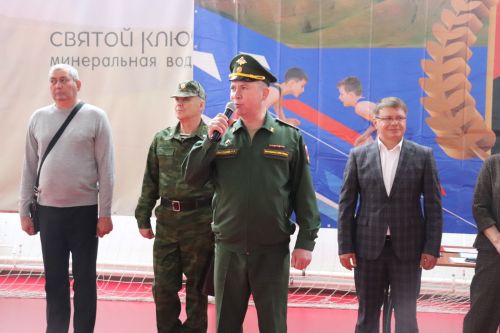 Азнакайда балалар арасында хәрби җыр һәм сафта йөрү бәйгесе үтте