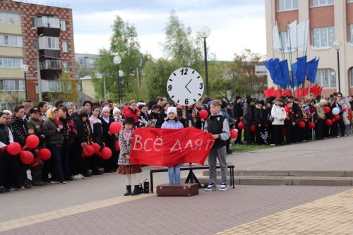 Азнакай районының Актүбә бистәсендә Җиңү көнен  бәйрәм иттеләр