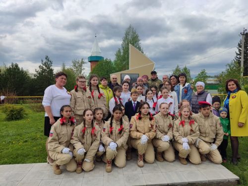 Азнакай районы Әгерҗе авылында Бөек Җиңү көнен билгеләп үттеләр