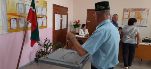 В селе Уразаево выборы приобрели праздничную атмосферу