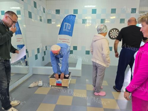 Азнакай пенсионерлары спорт ярышларына әзер