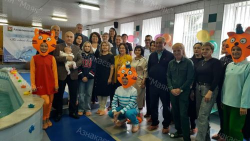 Азнакайда кечкенә балалар өчен йөзү түгәрәге ачылды