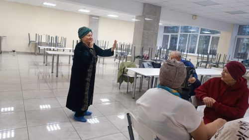 Азнакайның 1 нче ТОС өлкәннәре бәйрәм иткән