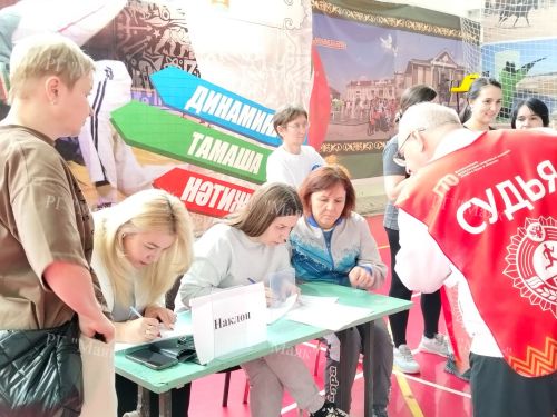 Азнакайда ГТО нормативларын тапшыруга багышланган спорт фестивале узды